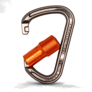 ProClimb I-Beamer Twist Lock Carabiner - 27kN MBS, NFPA Certified, Modified D-Shape