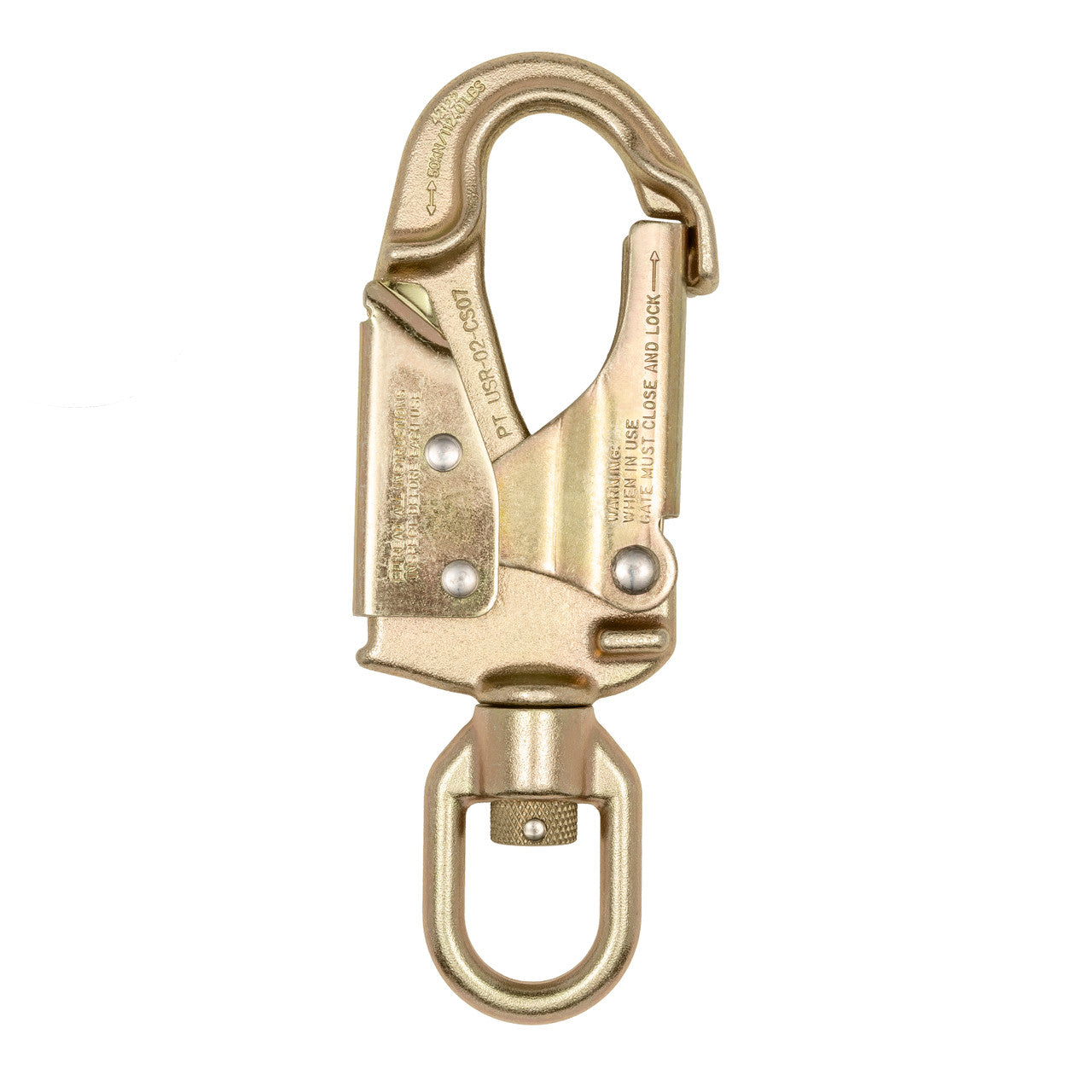 Union Pro Clips Hooks ユニオン　スプリット　クリップ　プロ ProClimb ANSI Forged Steel Swivel Snap Hook, 50 kN​ – U.S. Rigging