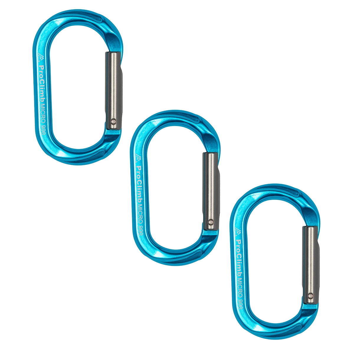 Micro 900 Carabiners, Blue (Packs)​ – U.S. Rigging
