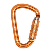 Copper Head Triple Lock Carabiner - 24kN Professional Climbing Hardware with Keylock Gate