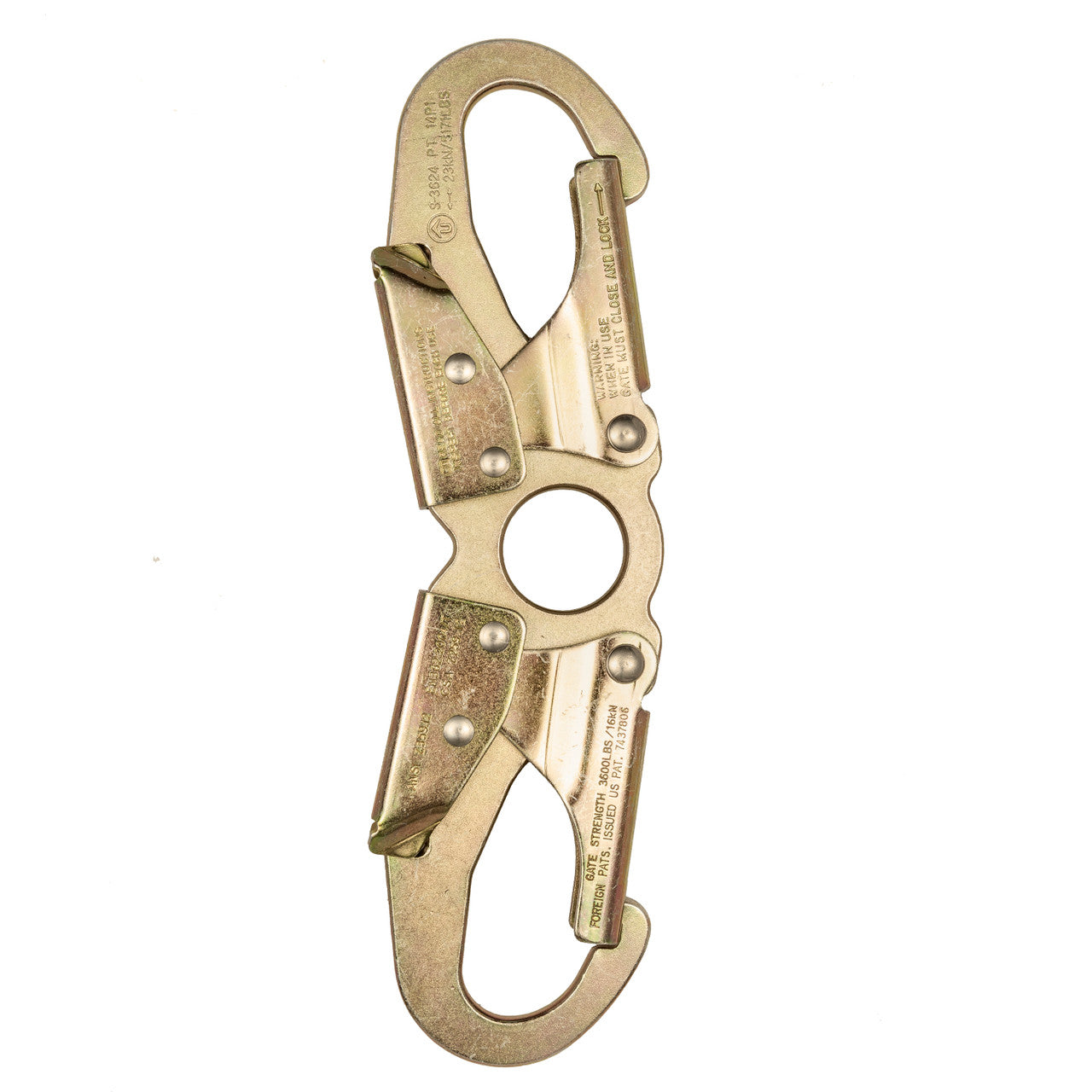 ProClimb ANSI Self‑Locking Steel Spreader Snap Hook​ – U.S. Rigging