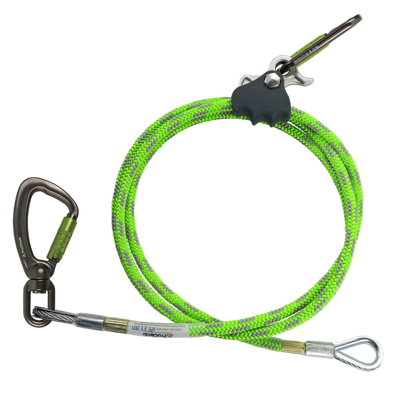 ProClimb 1/2" Infinity Vine Arborist Flipline System with Aluminum Swivel Eye