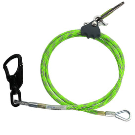 ProClimb 1/2" Ultra Vine Arborist Flipline System with Aluminum Swivel Eye - Better Grab Technology