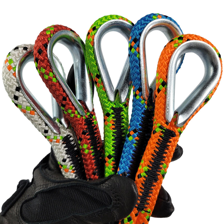 Static Master Pro 7/16" Kernmantle Rappelling Rope - NFPA 1983 & ANSI Certified - 6,300 lbs MBS