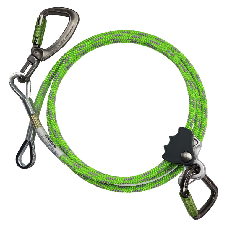 ProClimb 1/2" Infinity Vine Arborist Flipline System with Aluminum Swivel Eye
