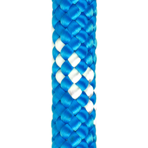 Pelican Rope Static Master Kernamantle Rappelling Rope - 600 ft or 1200 Ft - 1/2" - Static Master, Blue/White