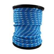 Pelican Rope Static Master Kernamantle Rappelling Rope - 600 ft or 1200 Ft - 1/2" - Static Master™, Blue/White