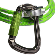 Flip line carabiner