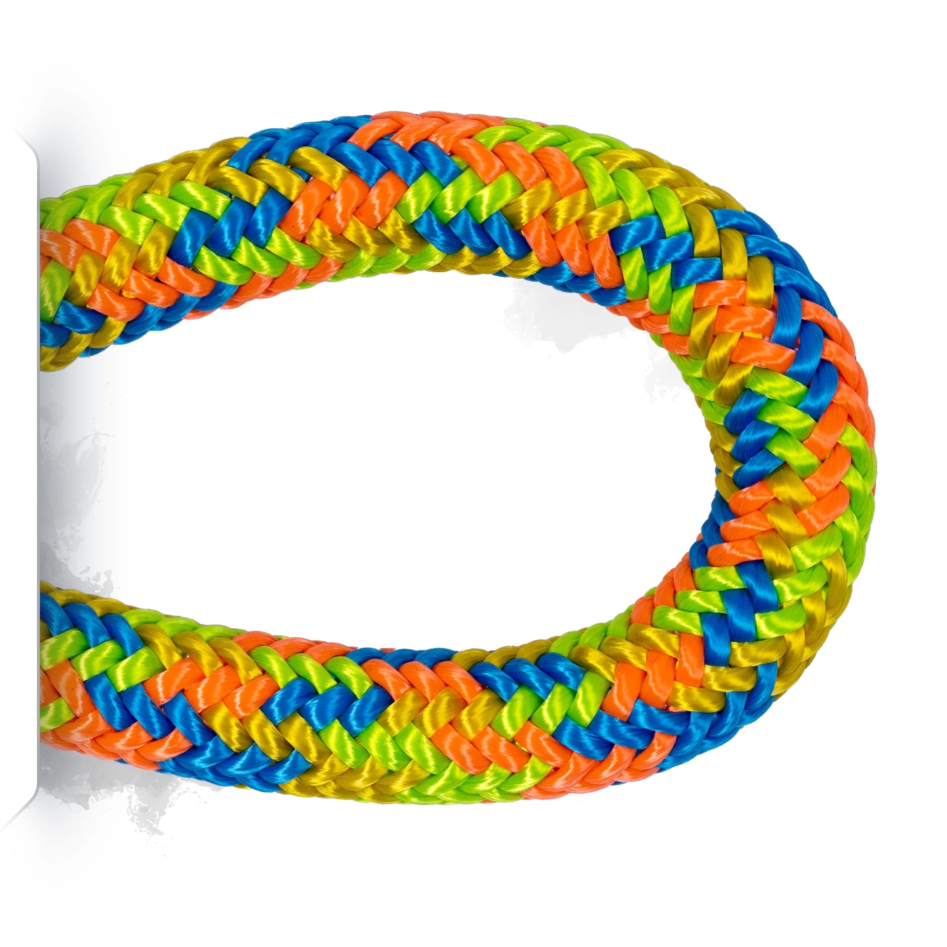 Clearance - Arborist-PRO 11.8mm Professional Climbing Rope - 7,000 lbs Tensile Strength - 24-Strand Hand-Spliced - Viper Yellow/Red - Made in USA