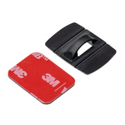 3M adhesive lanyard mounts for tool tethering, shown with industrial-strength adhesive pad and black attachment loop, ideal for drop prevention in construction, industrial, and work-at-height safety applications; sold in 10-pack.