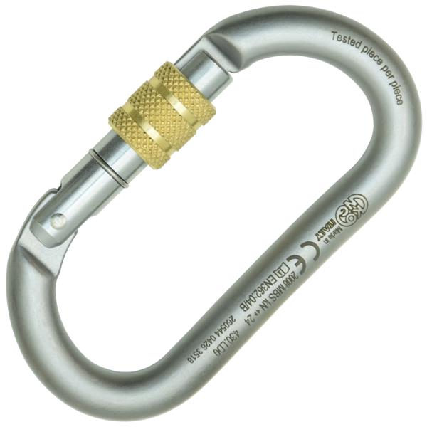 Classic Oval Steel Carabiner