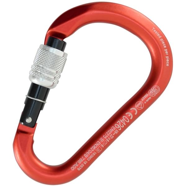 Screw Lock HMS Pear Carabiner