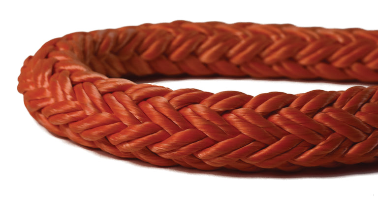 Sling Tech 12 Polyester Rope 12-Strand Single Braid - Heavy Duty Lifting Line