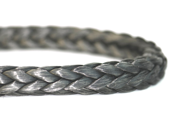 T-12 TechnoraÂ® 12-Strand Rope 1/4" - 8,500 lbs Strength, Heat Resistant, UV Coated Synthetic Rope