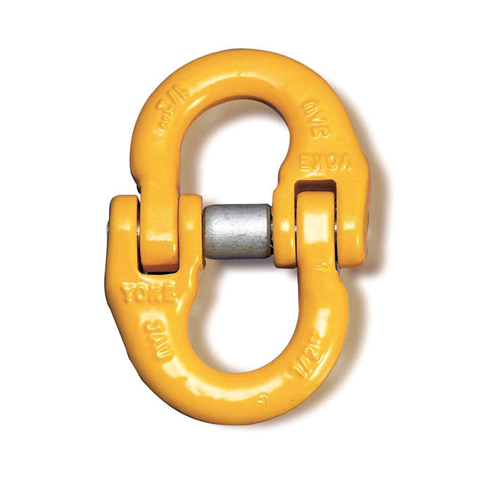8 Ton Grade 80 Connecting Link with Mechanical Lock - YOKE Heavy-Duty Chain Connector - 5/8"