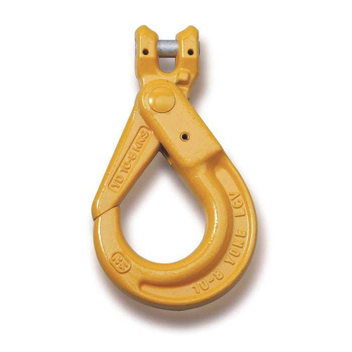 5.3 Ton Grade 80 Clevis Self-Locking Hook - YOKE Safety Hook - 1/2"