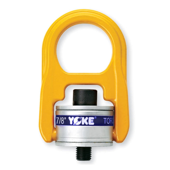 YOKE 2500 lb UNC Thread Hoist Ring with Ball Bearing - 1/2"-13 Swivel Lifting Point