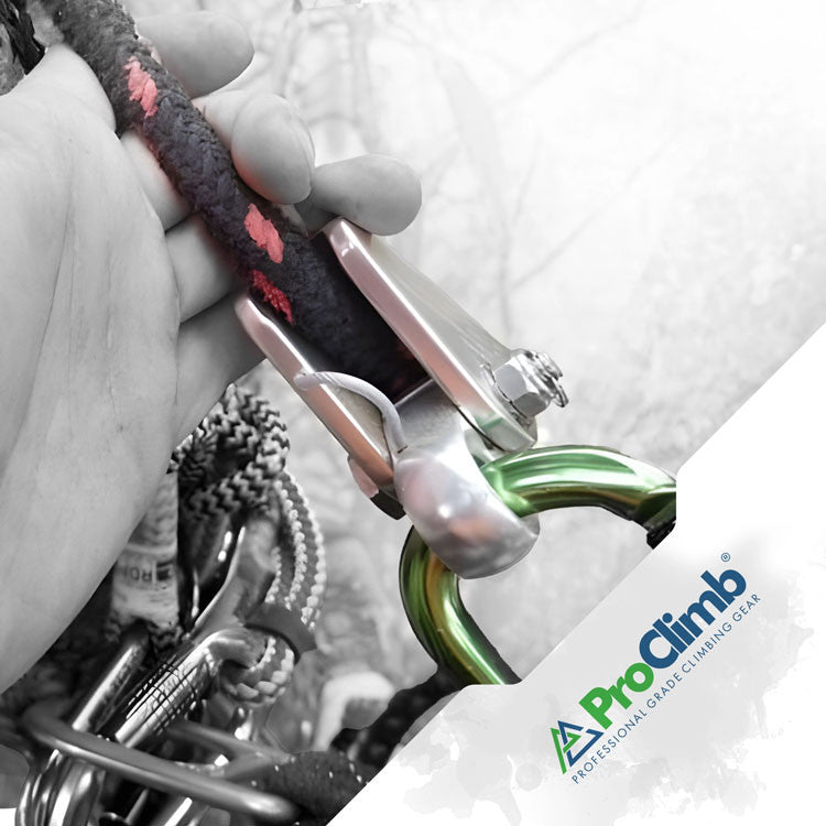 ProClimb Arborist Rope Grab Mini - with Cam-Lock System