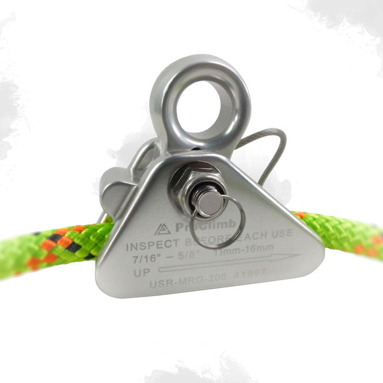 ProClimb Arborist Rope Grab Mini - with Cam-Lock System