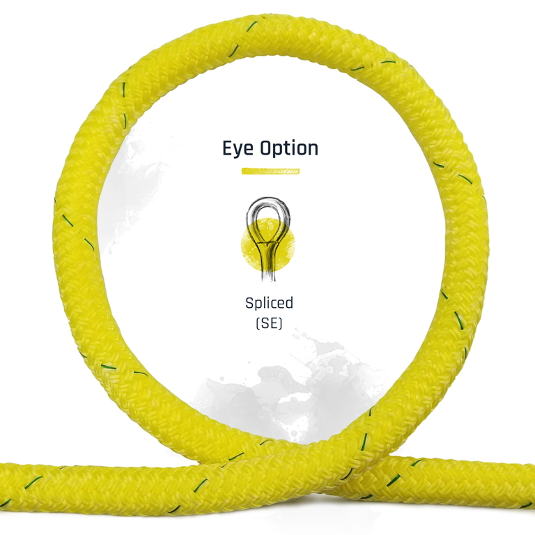The Ape Tree Rigging Ropes - Double Braid Polyester - Breaking Strengths from 11,000 to 40,000 lbs - Professional Arborist Bull Rope with Super Low Stretch
