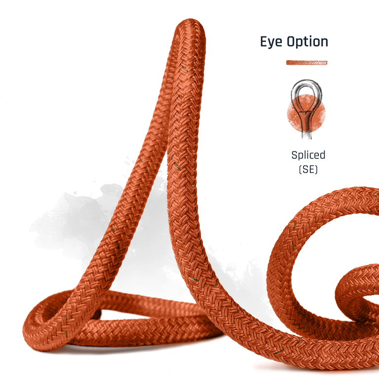 The Ape Tree Rigging Ropes - Double Braid Polyester - Breaking Strengths from 11,000 to 40,000 lbs - Professional Arborist Bull Rope with Super Low Stretch