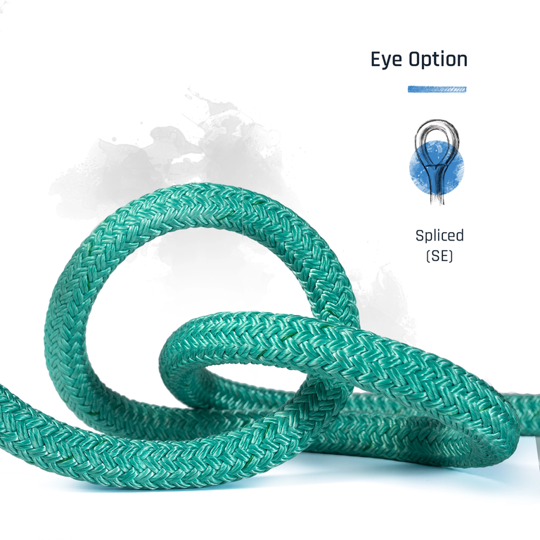 The Ape Tree Rigging Ropes - Double Braid Polyester - Breaking Strengths from 11,000 to 40,000 lbs - Professional Arborist Bull Rope with Super Low Stretch