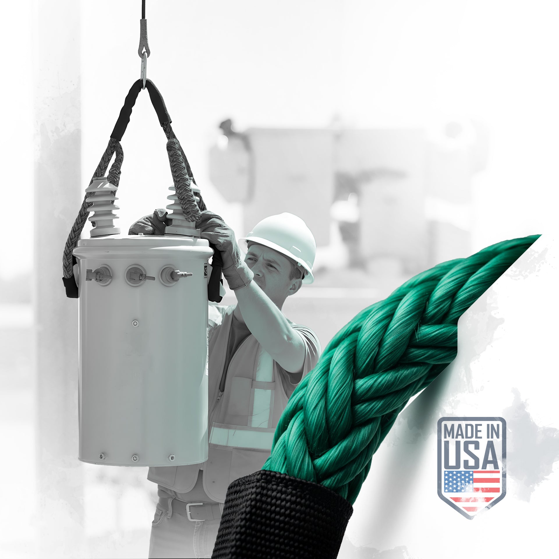 Pelican Rope Transformer Sling - Heavy-Duty Adjustable Lifting Sling ...