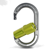 ProClimb I-Beamer Triple Lock Oval Carabiner, 27kN MBS, 23mm Gate, 3.4oz, Hot Forged Aluminum, I-Beam Design, Optimal for Pulleys and Ascenders