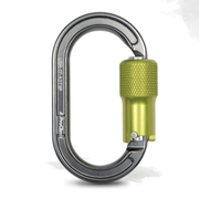 ProClimb I-Beamer Triple Lock Oval Carabiner, 27kN MBS, 23mm Gate, 3.4oz, Hot Forged Aluminum, I-Beam Design, Optimal for Pulleys and Ascenders