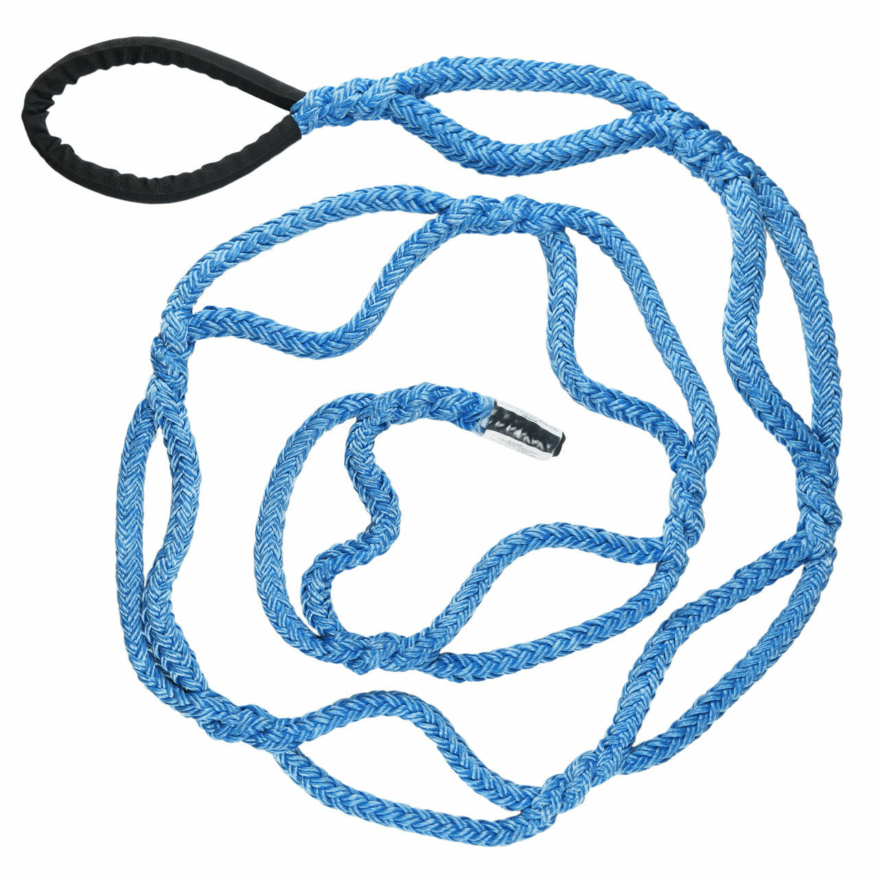 Pelican Rope 5/8" - 12 FT - Adjustable Rigging Block Sling with: 12" Eye / 14,800 LBS MBS/ 12 Strand Polyester; Arborist Sling, Tree Rigging Gear, Ultra Rigging Sling