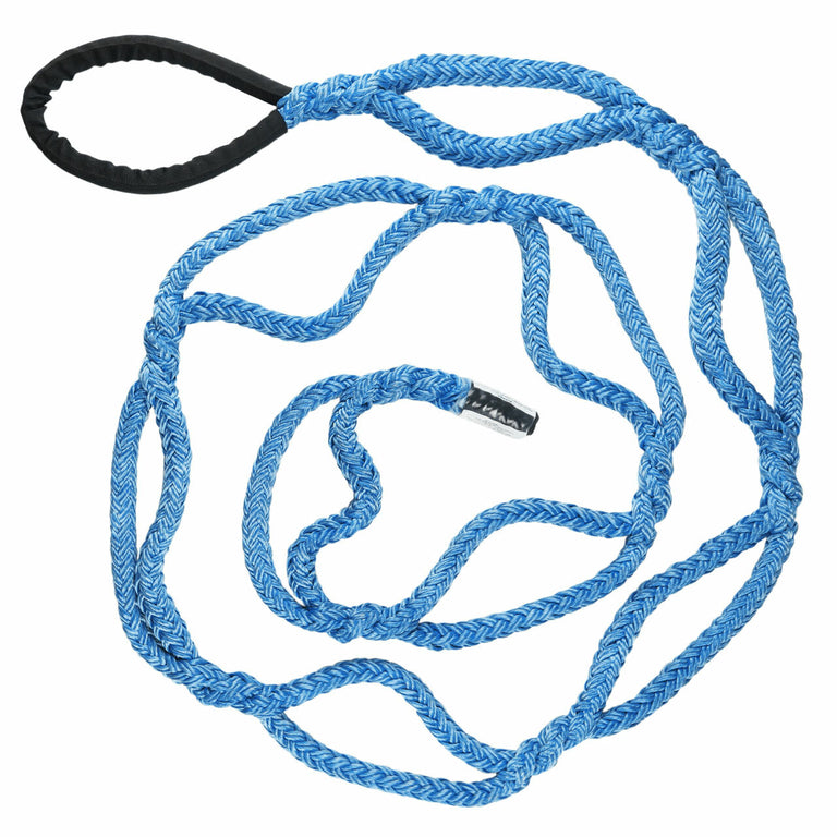 Pelican Rope 5/8" - 12 FT - Adjustable Rigging Block Sling with: 12" Eye / 14,800 LBS MBS/ 12 Strand Polyester; Arborist Sling, Tree Rigging Gear, Ultra Rigging Sling