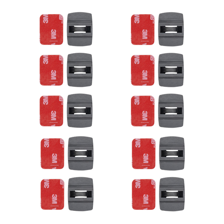 3M Adhesive Lanyard Mounts - Tool Drop Prevention Attachment Points - 10-Pack - No Drilling Required