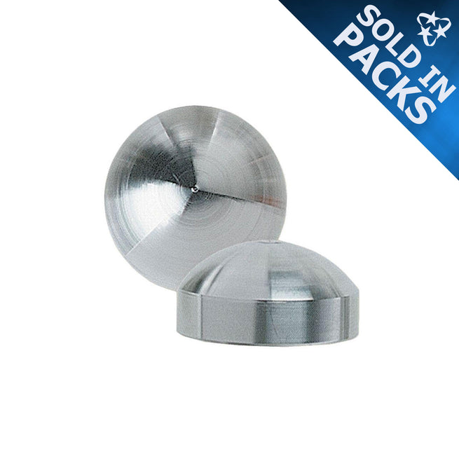 Feeney CableRail Stainless Steel Dome Decorative End Caps - 3/4" OD (Sold in Packs of 4)
