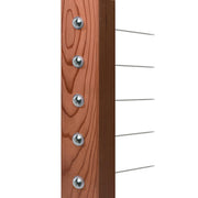 Feeney CableRail Stainless Steel Dome Decorative End Caps - 3/4" OD (Sold in Packs of 4)