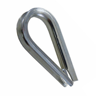 DuraBrite 304 Stainless Steel Wire Rope Thimbles - AN-100C6 Type (Sold in Packs)