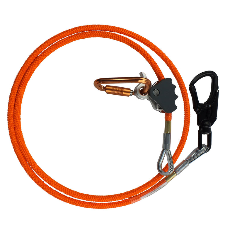 ProClimb 1/2" Better Grab Arborist Flip Line Kit with Aluminum Swivel Eye Hook