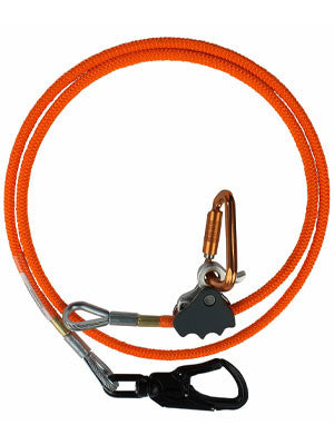 ProClimb 5/8" Removable Better Grab Arborist Flip Line Kit with Aluminum Swivel Eye