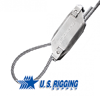 Gripple Lockable Wire Rope Grip 1/8" (3mm) - 330 lbs MLL - Professional Suspension System