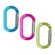 ProClimb Mini 900 Carabiners - 3-Pack (4kN MBS) - Tree Climbing & Arborist Gear - Assorted Colors