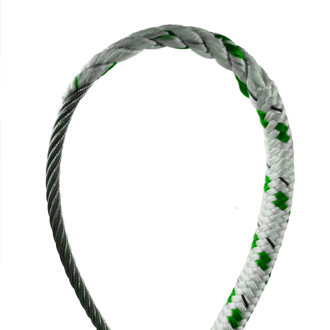 7/16" Wire-to-Rope Halyard with 3/16" Stainless Steel Cable - Marine Rigging
