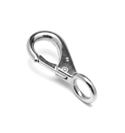 DuraBrite 316 Stainless Steel Fixed-Eye Boat Snaps - Marine Grade (Sold in Packs)
