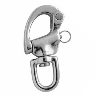 DuraBrite 316 Stainless Steel Swivel Eye Snap Shackles - Marine Grade (Sold in Packs)