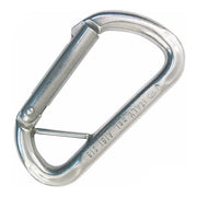 Kong Cross Bar Carabiner - Stainless Steel Straight Gate Climbing Hardware