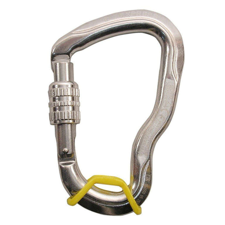 Kong Ferrata Express Slide Lock Carabiner - 30kN Strength Climbing Hardware