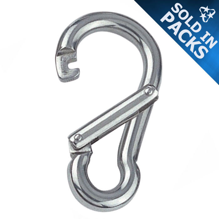 DuraBrite Zinc Plated Steel Carbine Snap - Rigging Hardware (Sold in Packs)