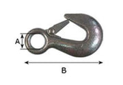 Zinc Plated Tow Hooks