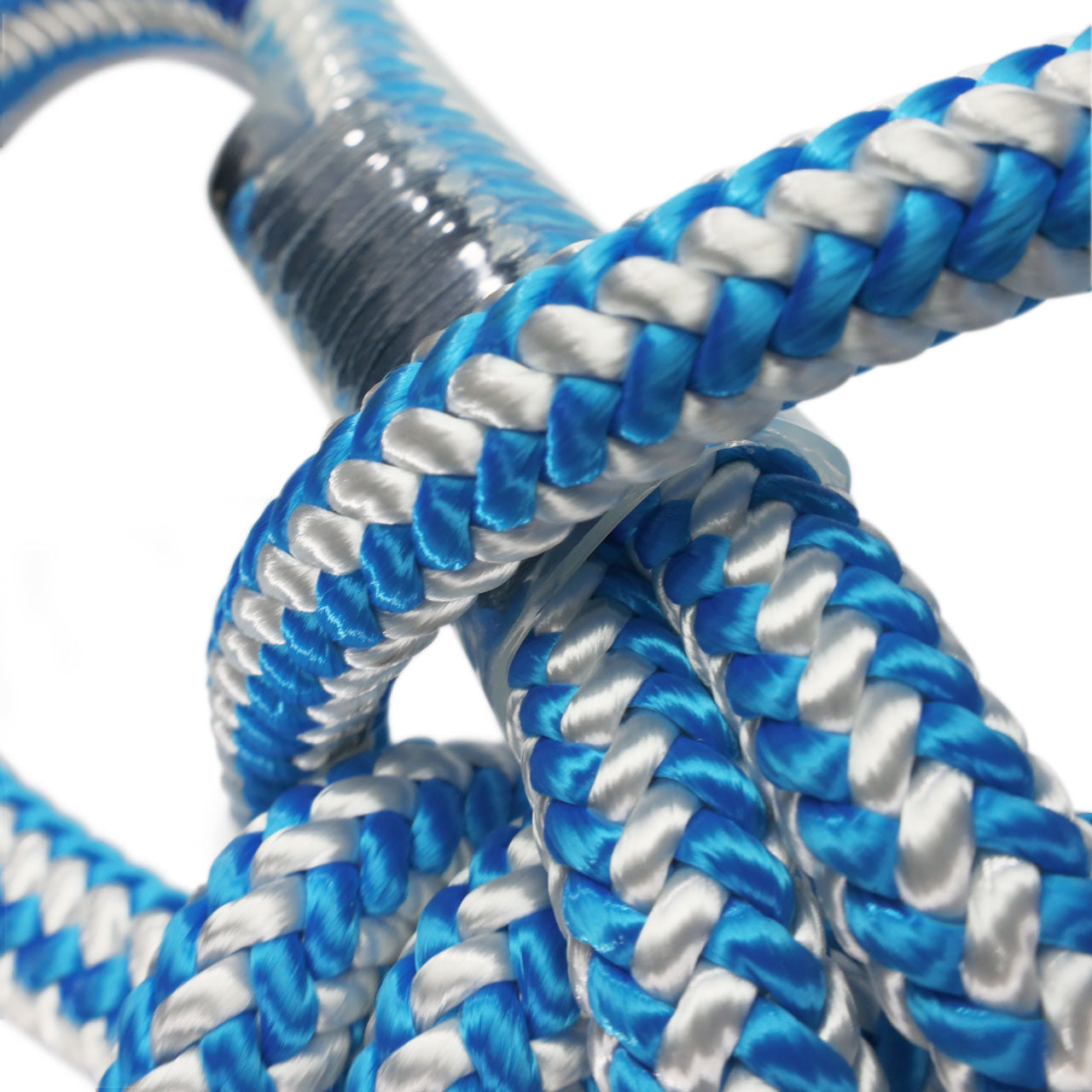 Pelican Rope Adjustable Buckstrap 1/2" Positioning Lanyard with Steel or Aluminum Snap Hooks - Professional Work Positioning