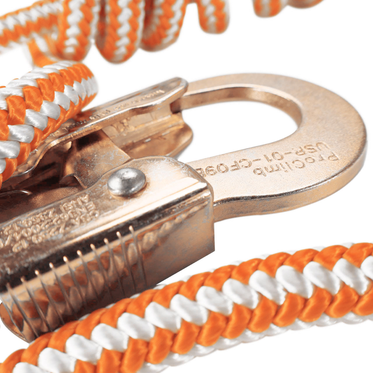 Pelican Rope Adjustable Buckstrap 1/2" Positioning Lanyard with Steel or Aluminum Snap Hooks - Professional Work Positioning