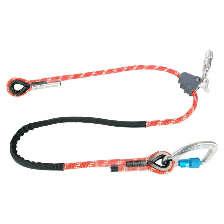 Pelican Rope Tower Positioning Lanyard with Aluminum Twist Lock Carabiner - 1/2" ProClimb Better Grab System
