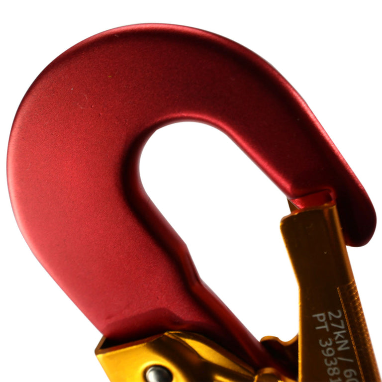 Red-3 Arborist Positioning Lanyard with Prusik - Triple-Headed Tree Climbing Safety System
